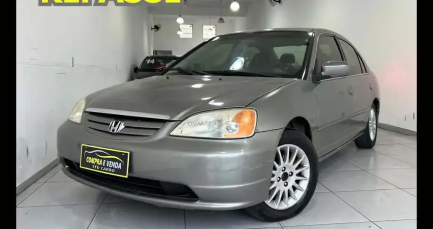 Honda Civic 2003 1.7 lxl 16v gasolina 4p automático