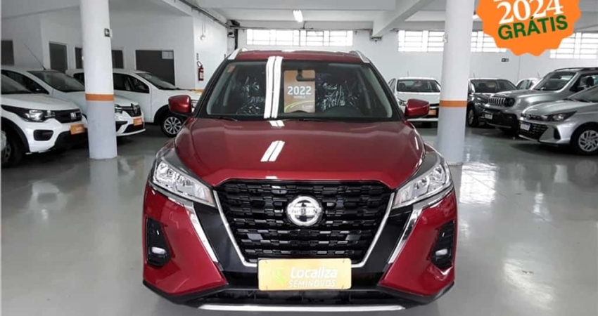 Nissan Kicks 2022 1.6 16v flexstart sense xtronic