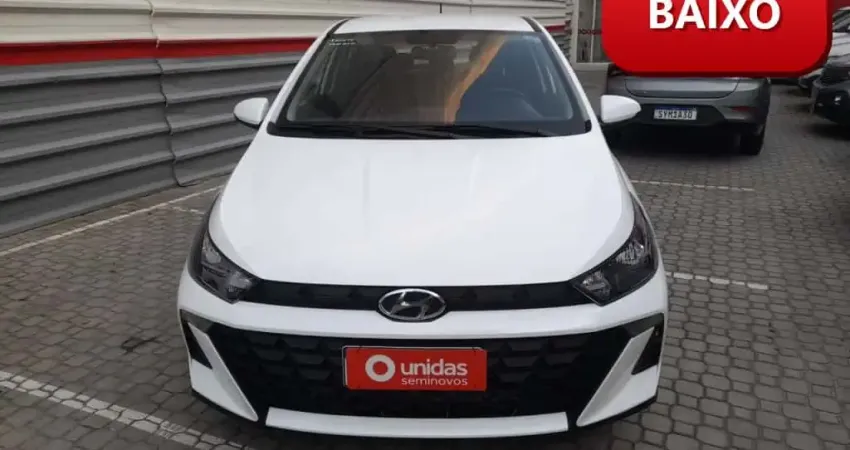 Hyundai Hb20 2025 1.0 12v flex sense plus manual