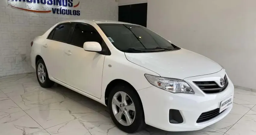 Toyota Corolla 1.8 Flex Automático - Branca - 2014/2014