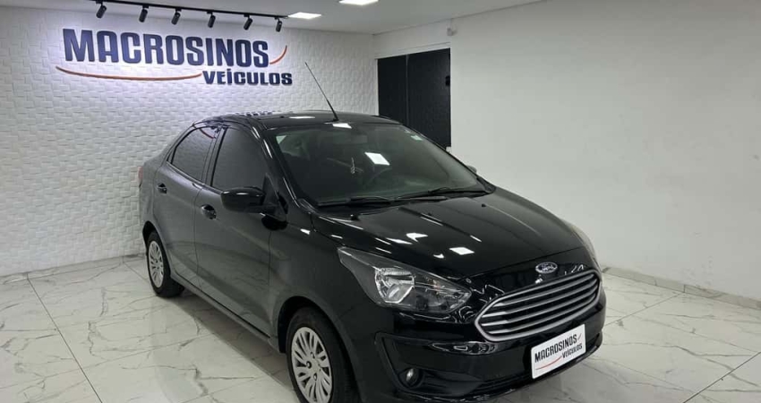 Ford KA 1.0 SE/SE Plus TiVCT Flex 5p  - Preta - 2019/2020