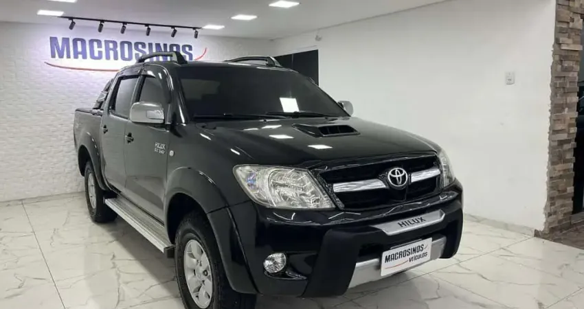 Toyota Hilux CD SRV D4-D 4x4 3.0 TDI Diesel Aut  - Preta - 2005/2006