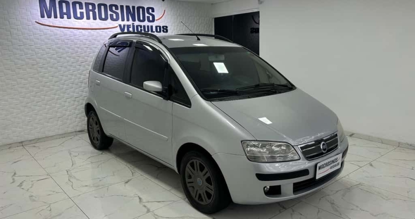 Fiat Idea ELX 1.4 mpi Fire Flex 8V 5p  - Prata - 2007/2008
