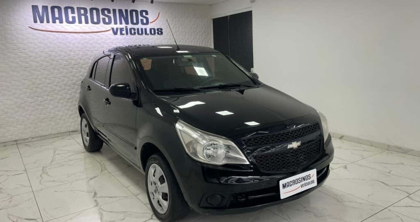 Chevrolet Agile LT 1.4 MPFI 8V FlexPower 5p  - Preta - 2012/2012