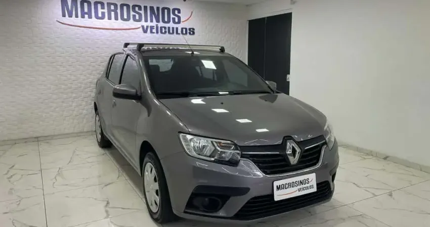 Renault Sandero Zen Flex 1.0 5p Mec.  - Cinza - 2021/2022
