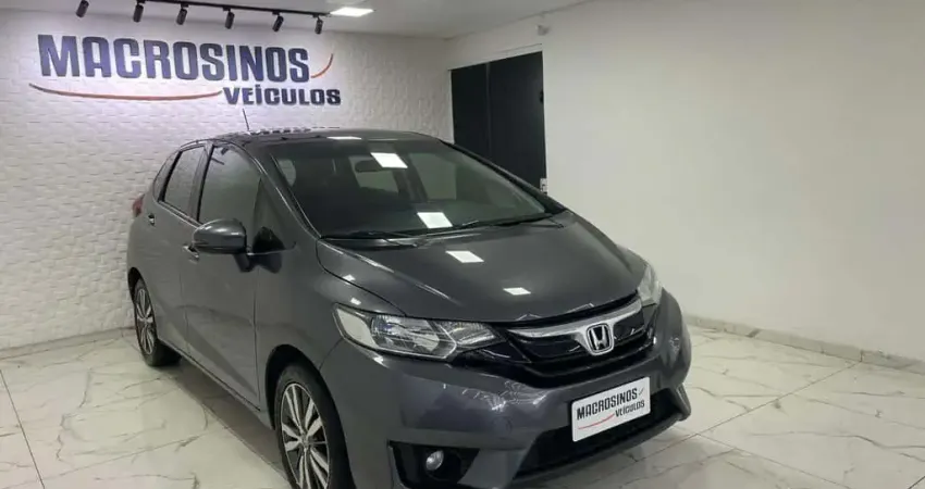 Honda Fit EX CVT - Cinza - 2016/2016