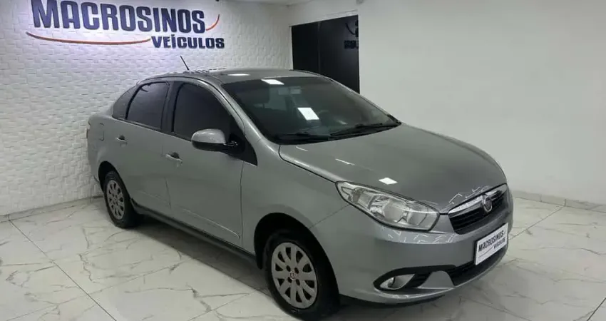 Fiat Grand Siena ATTRAC. 1.4 EVO F.Flex 8V  - Cinza - 2013/2014