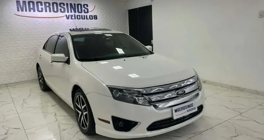 Ford Fusion SEL 2.5 173cv Aut com teto solar - Branca - 2011/2012