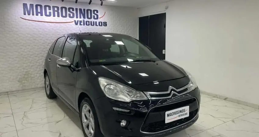 Citroën C3 Excl. 1.6 VTi Flex Start 16V 5p Mec.  - Preta - 2012/2013