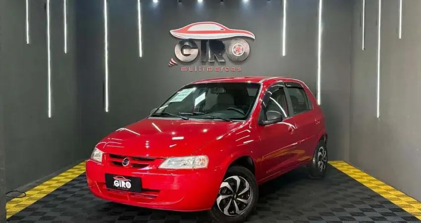 Chevrolet Celta Spirit 1.0 MPFI 8V FlexP. 5p  - Vermelha - 2005/2006