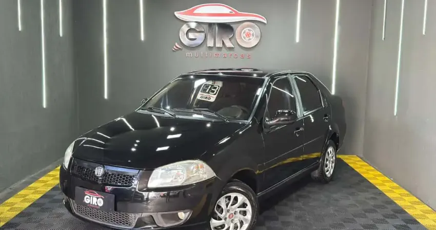 Fiat Siena EL 1.4 mpi Fire Flex 8V 4p  - Preta - 2013/2013