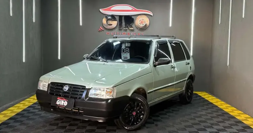 Fiat Uno Mille 1.0 Fire/ F.Flex/ ECONOMY 4p  - Verde - 2008/2008