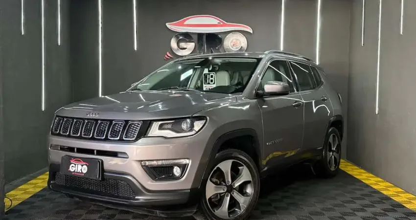 Jeep Compass LONGITUDE 2.0 4x2 Flex 16V Aut.  - Cinza - 2018/2018