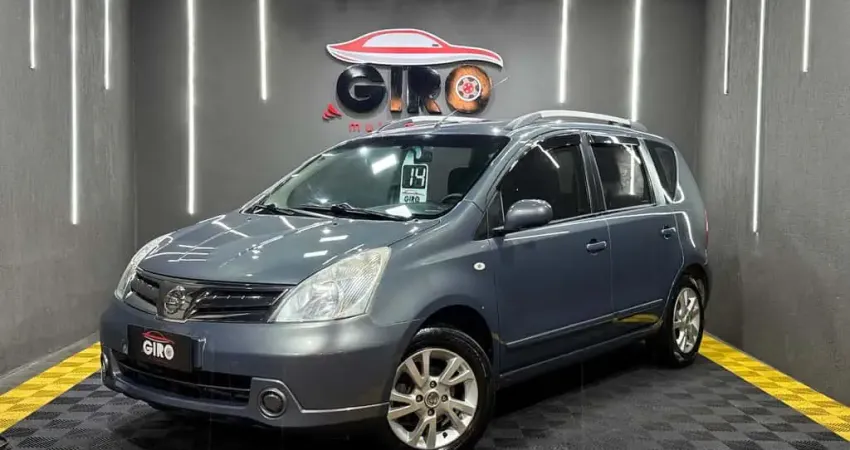 Nissan Livina S 1.6 16V Flex Fuel Mec.  - Cinza - 2013/2014