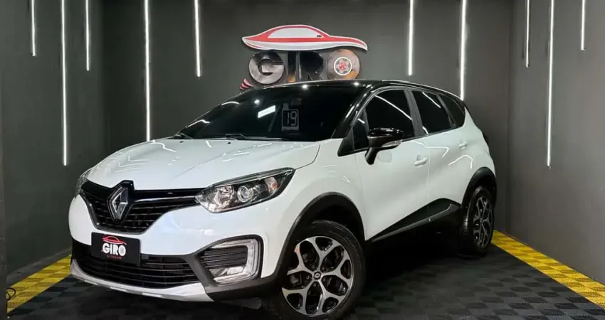 Renault Captur Intense 1.6 16V Flex 5p Aut.  - Branca - 2019/2019