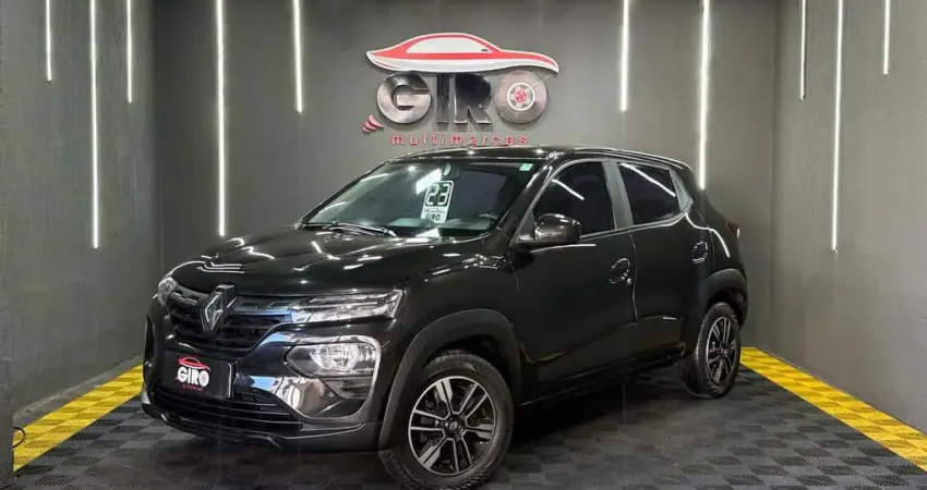 Renault Kwid intense 1.0  - Preta - 2022/2023