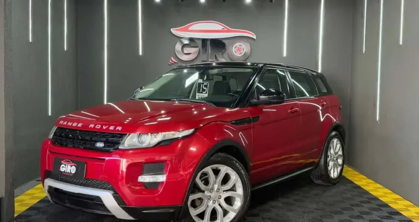 Land Rover Range Rover Evoque Range R.EVOQUE Dynamic 2.0 Aut 5p  - Vermelha - 2014/2015