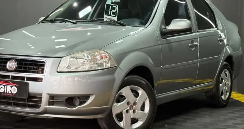 Fiat Siena EL 1.4 flex - Cinza - 2011/2012