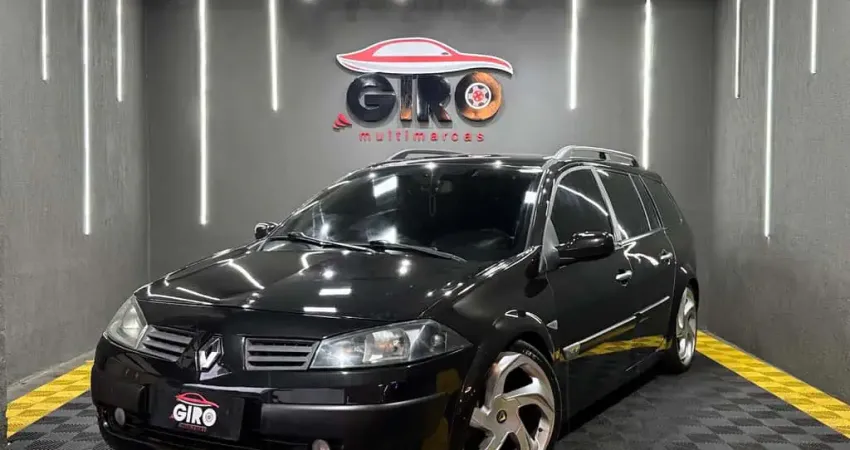 Renault Mégane Grand Tour Megane Grand Tour Dynam. Hi-Flex 1.6 16V  - Preta - 2012/2013