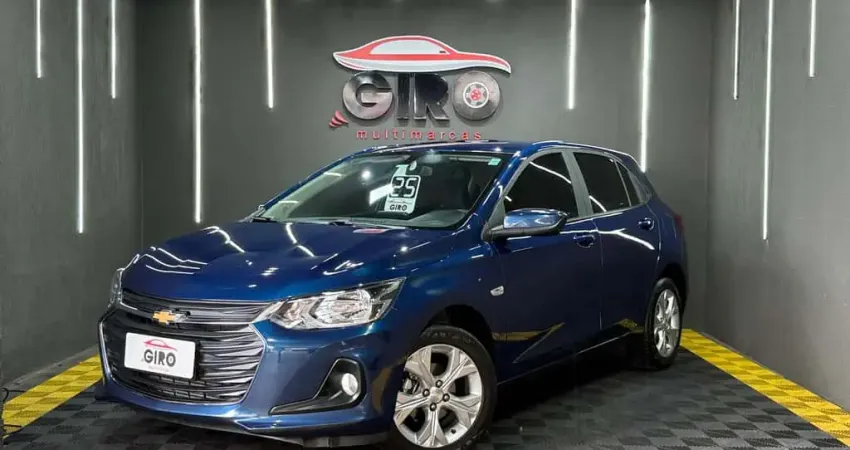 Chevrolet Onix HATCH LTZ 1.0 12V TB  - Azul - 2024/2025