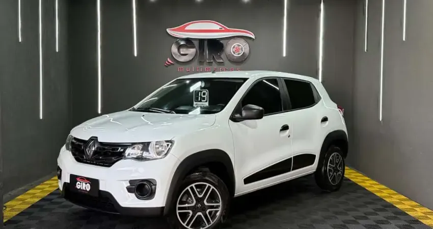 Renault Kwid Zen 1.0 Flex 12V 5p Mec.  - Branca - 2018/2019