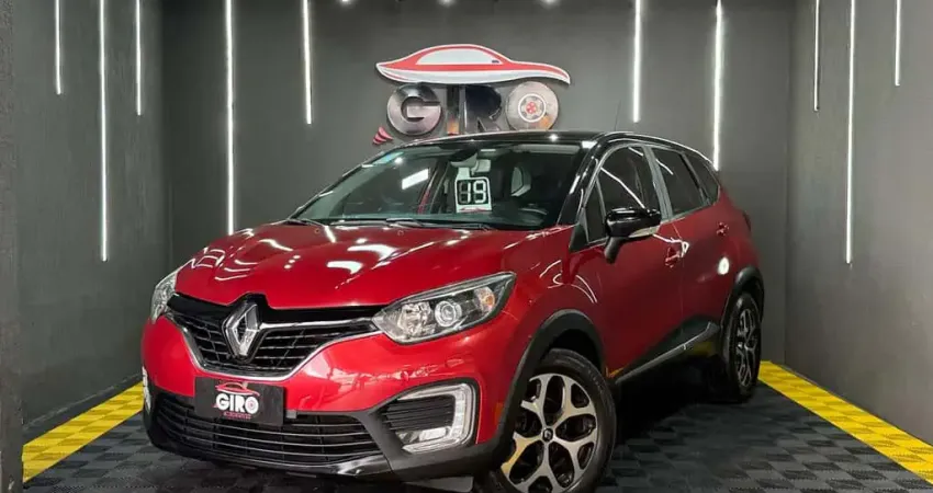 Renault Captur Intense 1.6 16V Flex 5p Aut. - Vermelha - 2018/2019