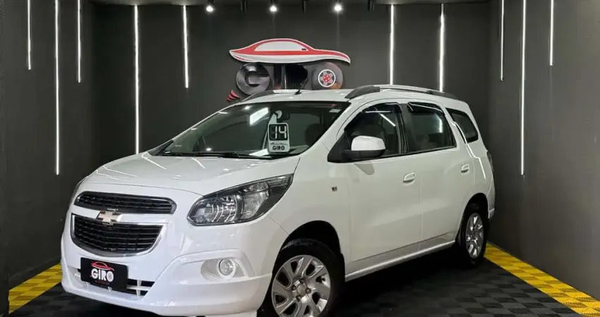 Chevrolet Spin  LTZ 1.8 8V Econo.Flex 5p Aut.  - Branca - 2014/2014