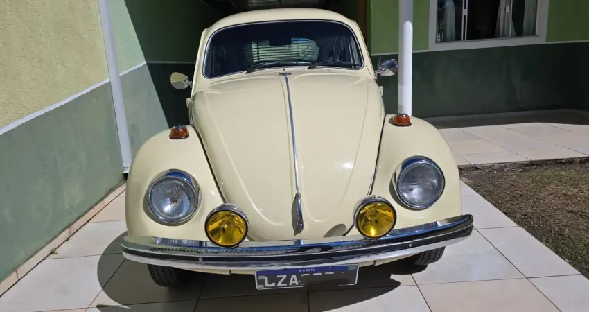 Vendo Fusca 1975 1600 Placa Preta - Relíquia para Colecionador!