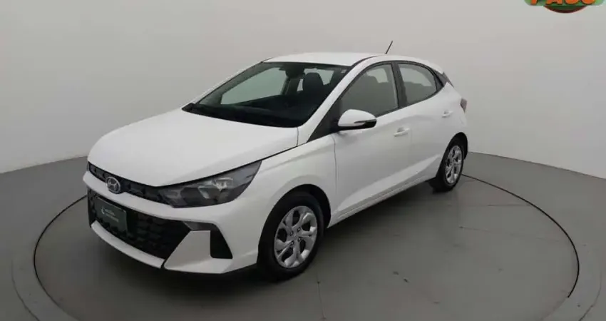 Hyundai Hb20 2025 1.0 12v flex comfort plus manual