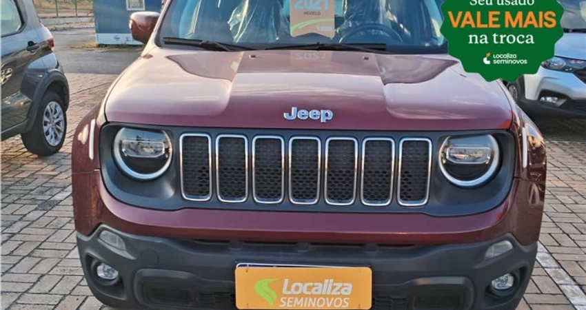 Jeep Renegade 2021 1.8 16v flex longitude 4p automático