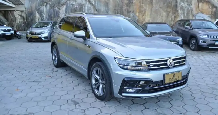 Volkswagen Tiguan ALLSPACE R-LINE 350 TSI 2.0 4X4 AT - Prata - 2021/2021