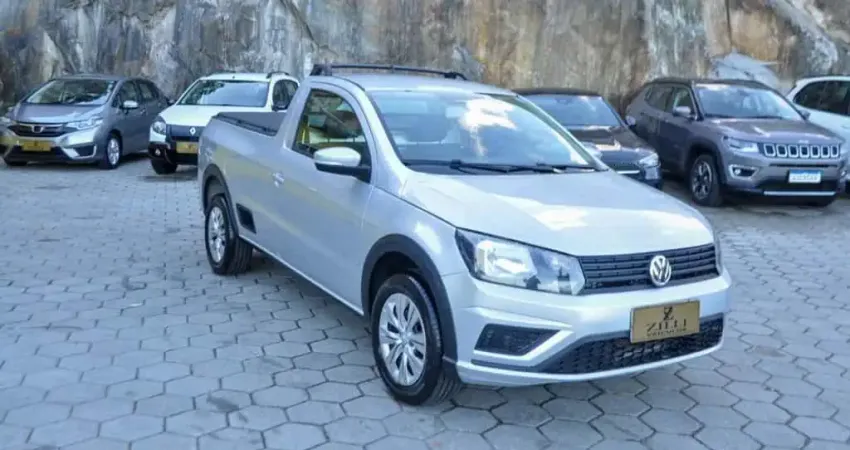 Volkswagen Saveiro TRENDLINE 1.6 MT  - Prata - 2019/2020