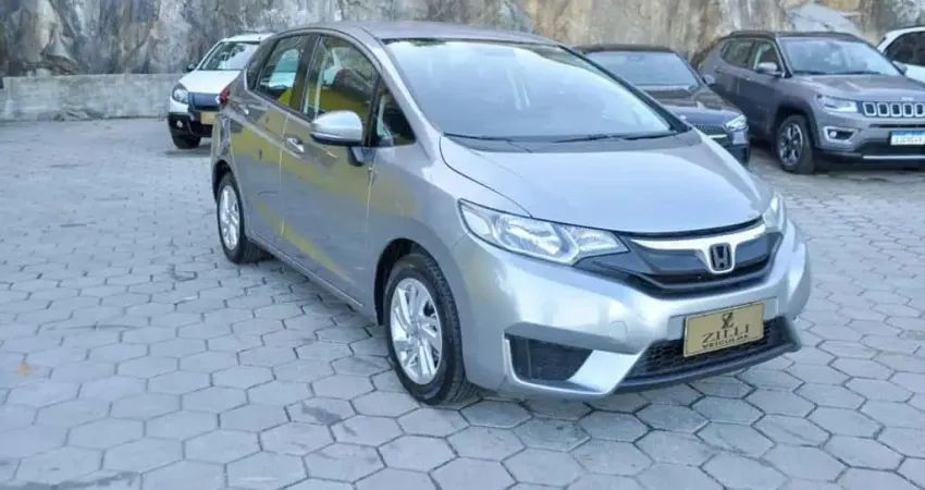 Honda Fit LX 1.5 AT  - Cinza - 2014/2015