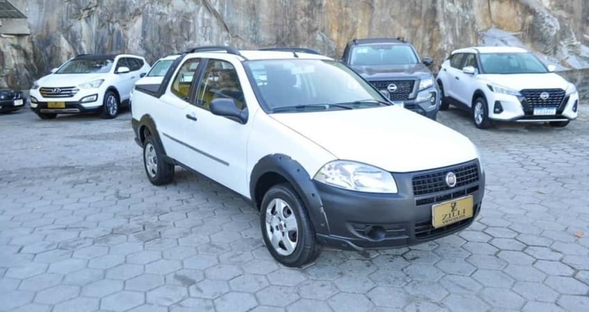Fiat Strada WORKING CD 1.4 MT - Branca - 2012/2013