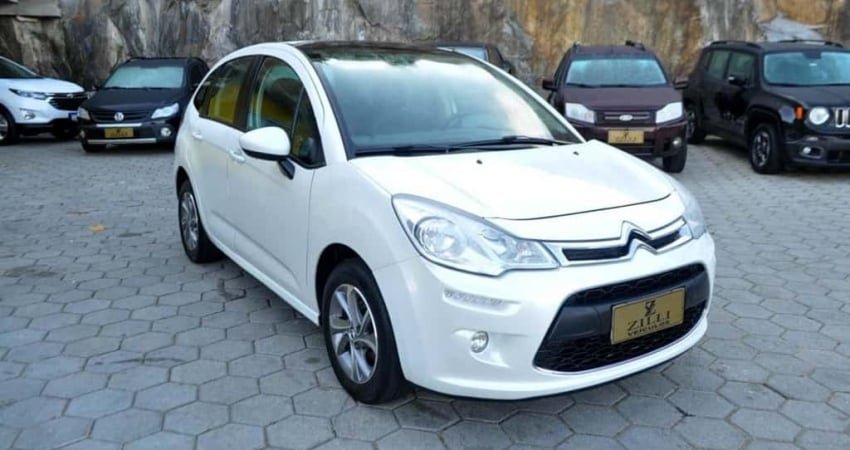 Citroën C3 TENDANCE 1.5 MT  - Branca - 2013/2014