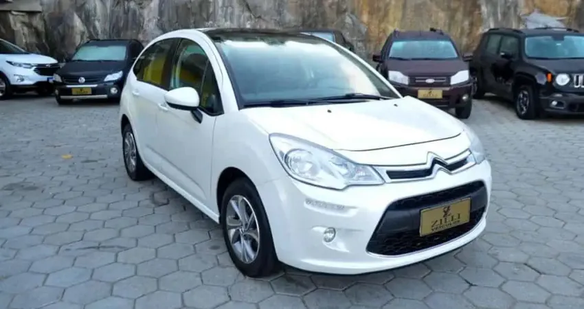 Citroën C3 TENDANCE 1.5 MT  - Branca - 2013/2014