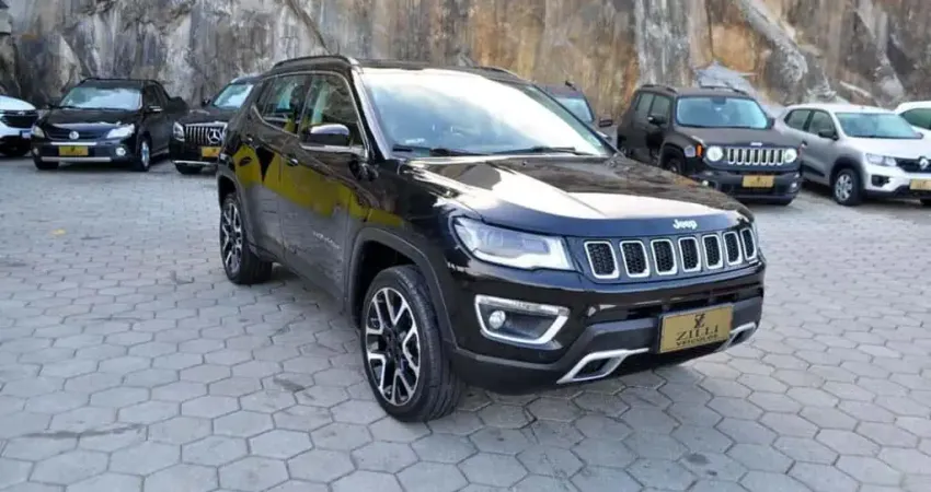 Jeep Compass LIMITED 2.0 4X4 AT  - Preta - 2018/2019