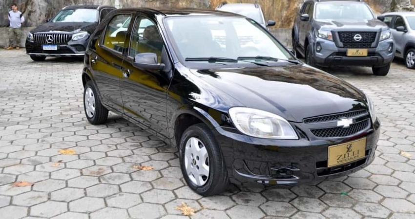 Chevrolet Celta LT 1.0 MT  - Preta - 2012/2013