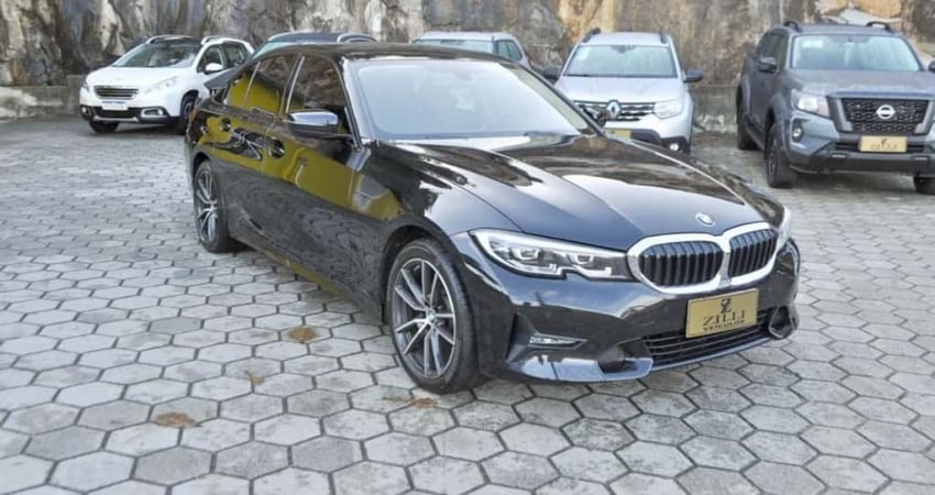 BMW 320i SPORT GP 2.0 TURBO AT - Preta - 2019/2020