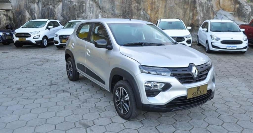 Renault Kwid INTENSE 1.0 MT  - Prata - 2022/2023