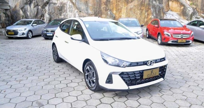 Hyundai HB20 PLATINUM 1.0 TURBO AT  - Branca - 2023/2024