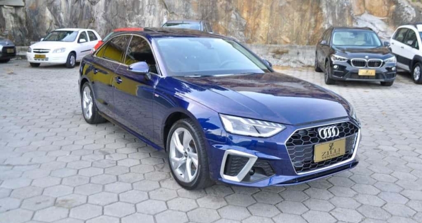 Audi A4 PRESTIGE PLUS 2.0 AT  - Azul - 2020/2021