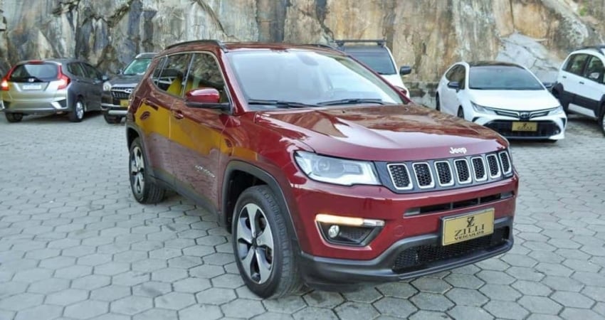 Jeep Compass LONGITUDE 2.0 AT - Vermelha - 2018/2018