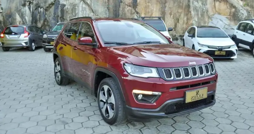 Jeep Compass LONGITUDE 2.0 AT - Vermelha - 2018/2018