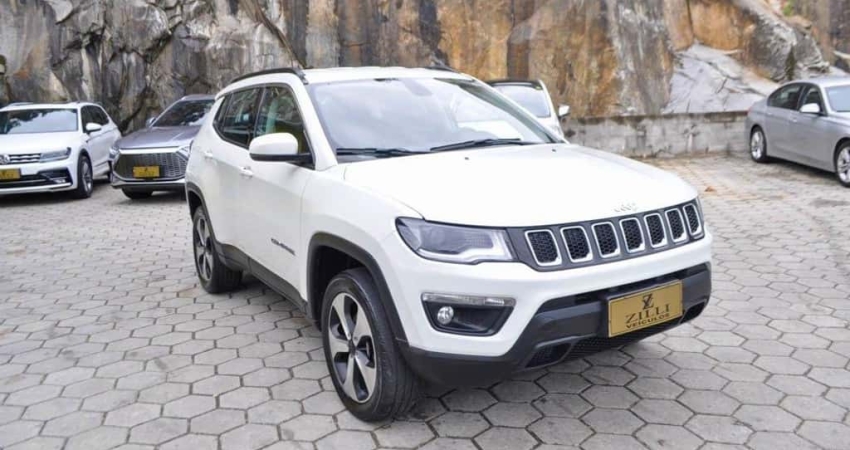 Jeep Compass LONGITUDE 2.0 4X4 AT  - Branca - 2017/2017