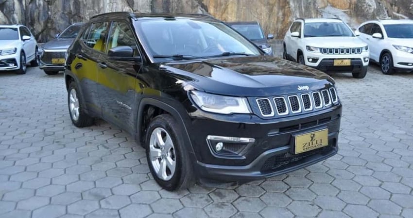 Jeep Compass SPORT 2.0 AT  - Preta - 2018/2018