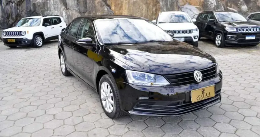 Volkswagen Jetta TRENDLINE 1.4 TSI AT - Preta - 2016/2016