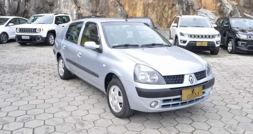 Renault Clio Sedan PRIVILEGE 1.0 MT  - Prata - 2005/2006