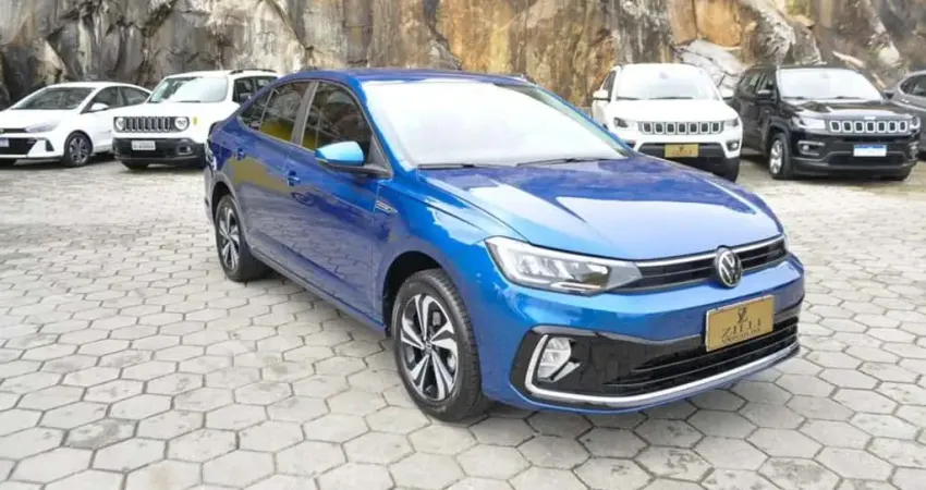 Volkswagen Virtus COMFORTLINE 200 TSI 1.0 AT - Azul - 2023/2024