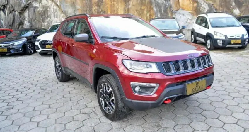 Jeep Compass TRAILHAWK 2.0 4X4 AT - Vermelha - 2017/2017